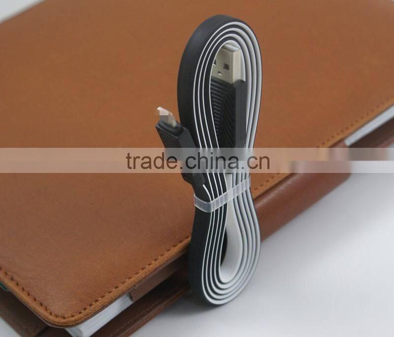 1M ABS Injection shell TPE lines USB Data&Sync Charger Cable For Android iPhone