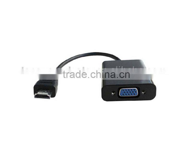 HD-MI to VGA Video Adapter Switch with Audio for Desktop PC