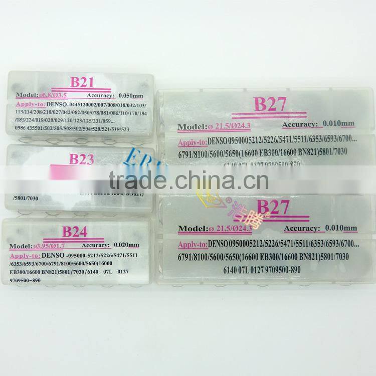 injector shim kits, Denso injector adjusting shim washers, Original common rail injector gasket kit