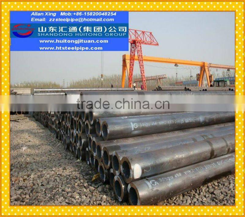 OD 3",4",5",6",8",10",12",14" Hot Finished Seamless Sch 40,Sch80,Sch XS,STD ASTM A106 Grade B Carbon Steel Pipe