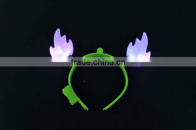 Flashing led head bopper star