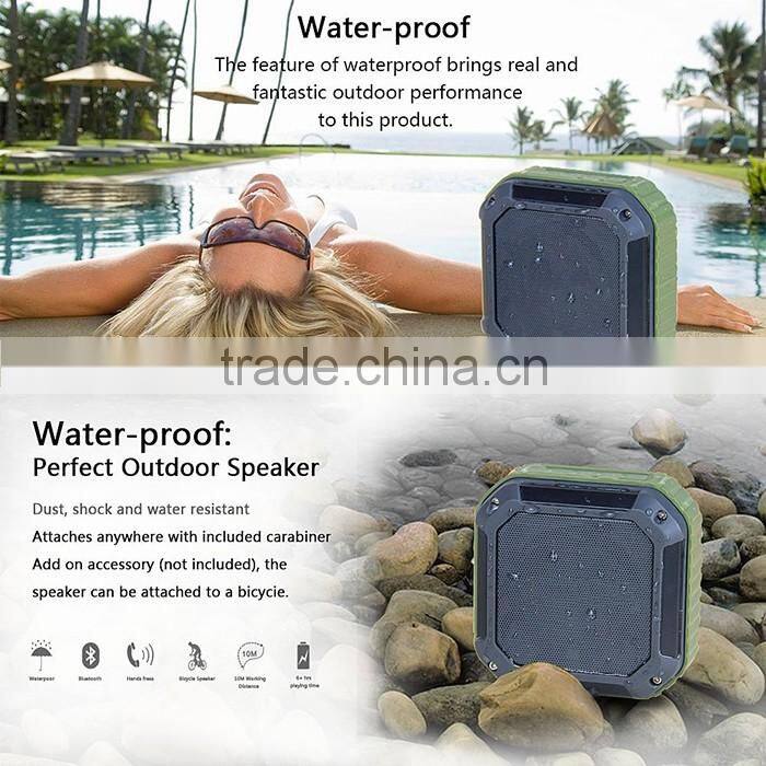 2016 Innovative Product Portable Wireless good price speaker bluetooth waterproof hifi speaker