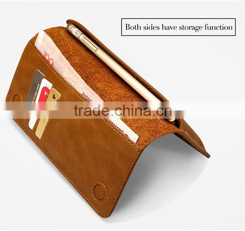 OEM leather cell phone bag