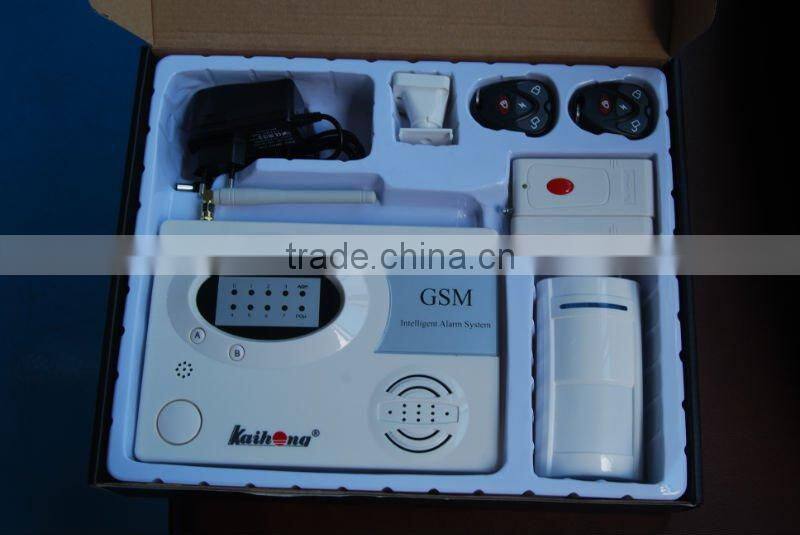 16 wireless zones GSM Alarm System