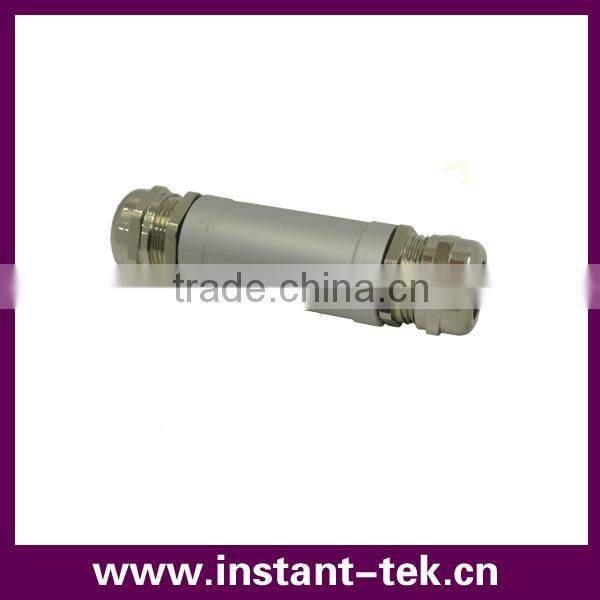 INST M22D IP68 4pin metal waterproof connector