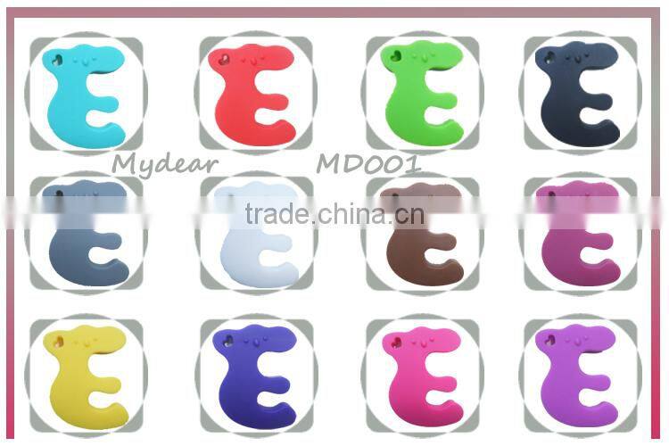 Food-safe Mom Nursing Chewable Jewelry Silicone Baby Teething Necklace Wholesale