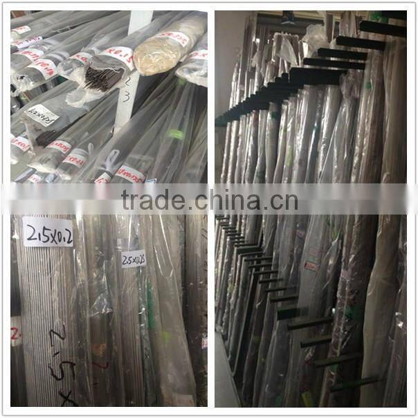 AISI 303 stainless seamless micro tube 0.3mm thickness for decoration