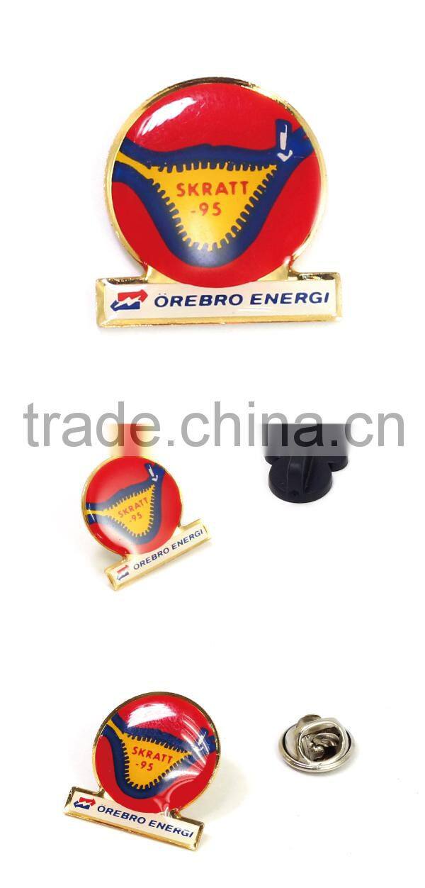 China manufacturer souvenir and gift pin custom offset printing pin
