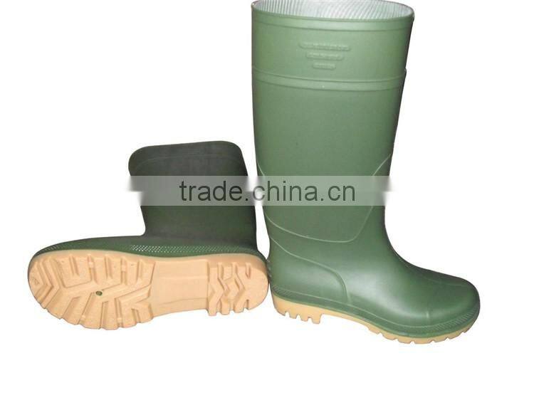 cheap pvc rain boots without steel toe,wellington boots