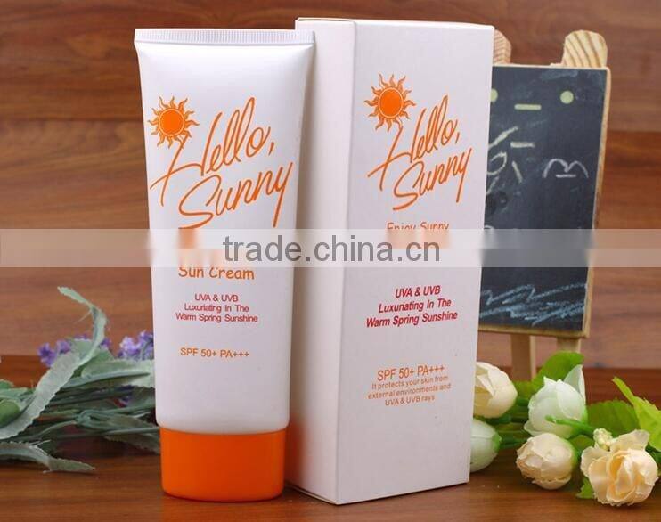 Mendior Whitening Custom best brand sunscreen cream sunblock With Natural Ingredients anti UV OEM