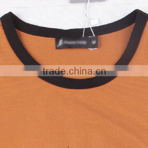 2014 Latest Style Premuim Cotton Manufactory Short Sleeve T shirts Free Sample (lyt010039)