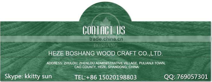 Boshang Paint Wood Furniture Storage Display Rack