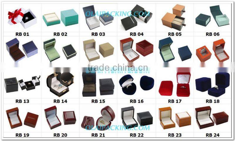 Foamed gift ring box