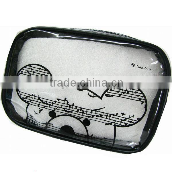 High quality pvc cosmetic bag/polyester cosmetic bag