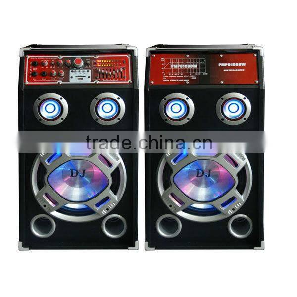hi-fi multimedia active pro speaker system With USB / SD / FM / EQ / bluetooth