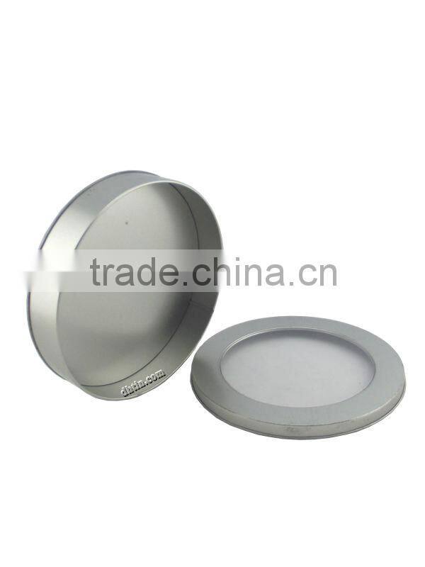 tin with wondow, gift packing box, cookies tin