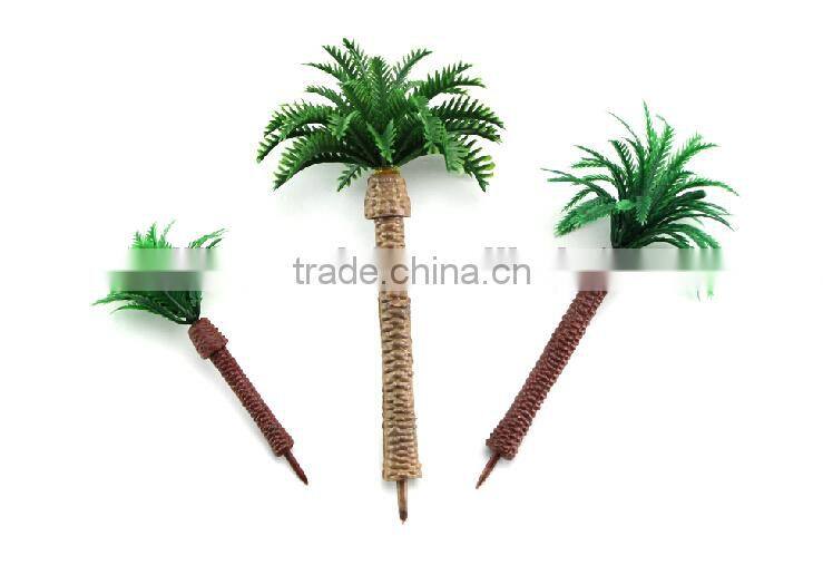 new resin palm tree in architecture model materials