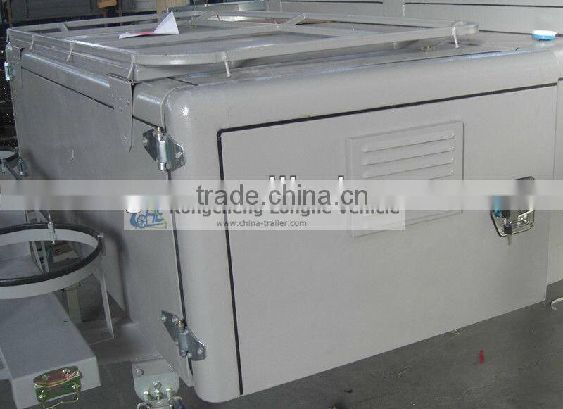 special powder coated toolbox for camper trailer