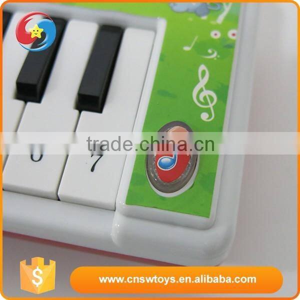 Children electronic bo toys mini plastic keyboard musical professional instruments with light