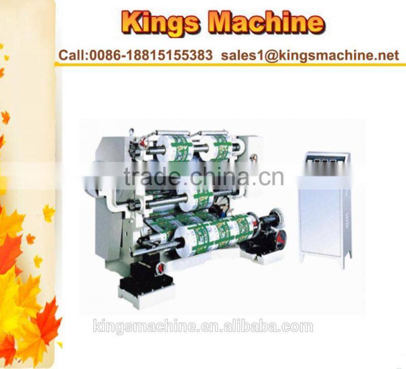 WFQ-1100/1300 High Speed Cheap Price BoPP/PET/PVC/CPP/CPE/Paper Slitting Machines(Kings brand)