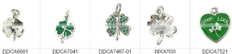 metal hockey ball charms/pendants