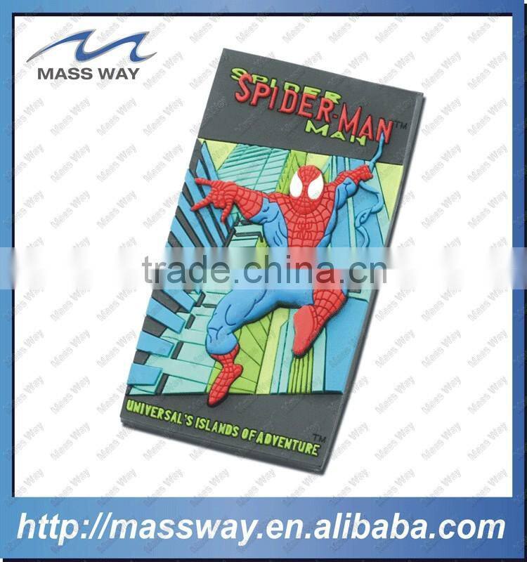 hotel gifts lovely custom 3D panda soft PVC rubber cup mat