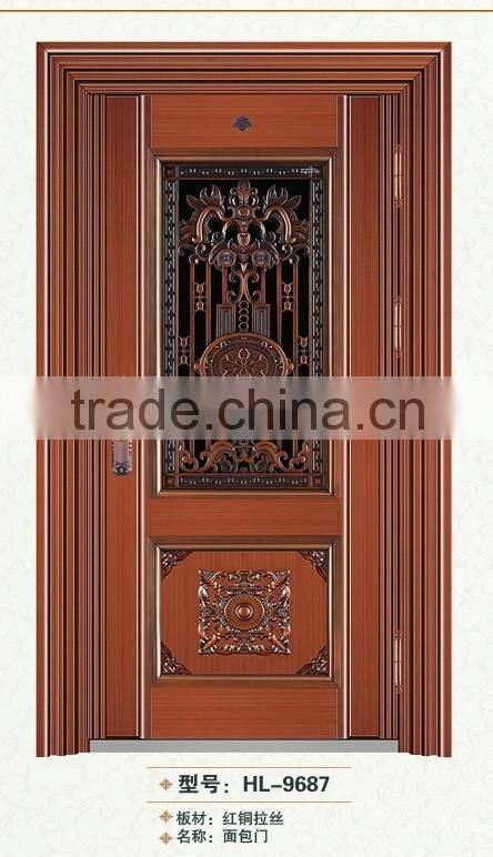 Residential decorative steel doors designs bread door