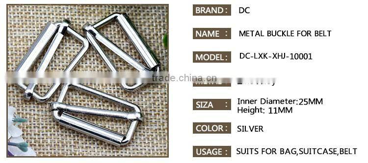High Quality Fashion Custom Metal Adjustable Bag Buckles