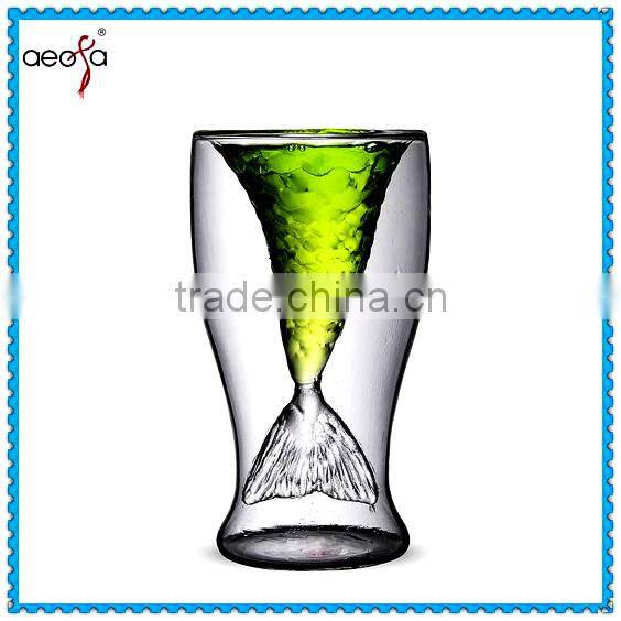 High Quality double wall glass coffee cup pyrex glass tea cup tea tumbler