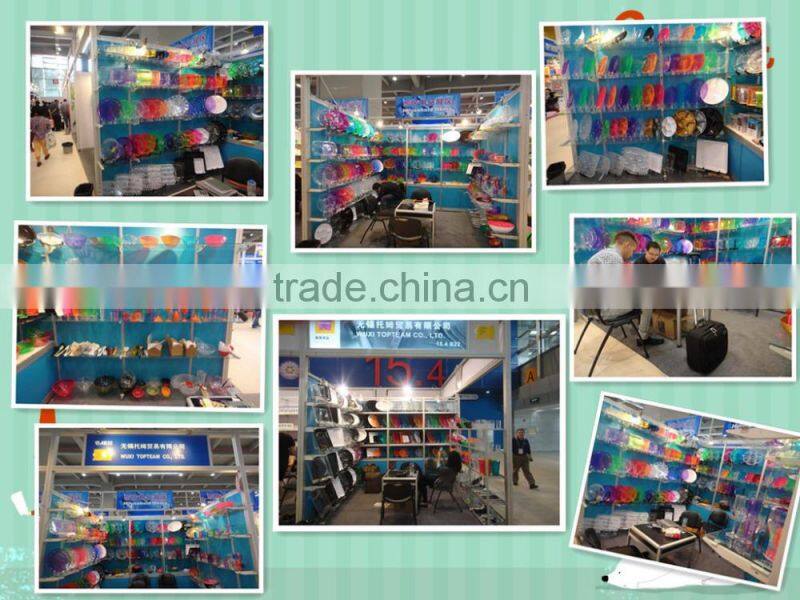 Plastic Round Diamond Cut Compartment Deep Tray