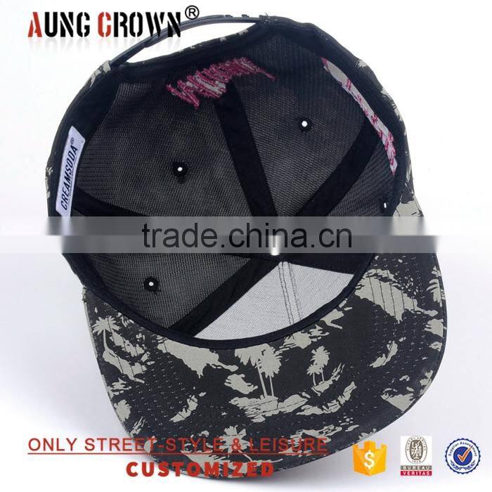 embroidery snapback cap/custom snapback cap/3d embroidery snapback cap