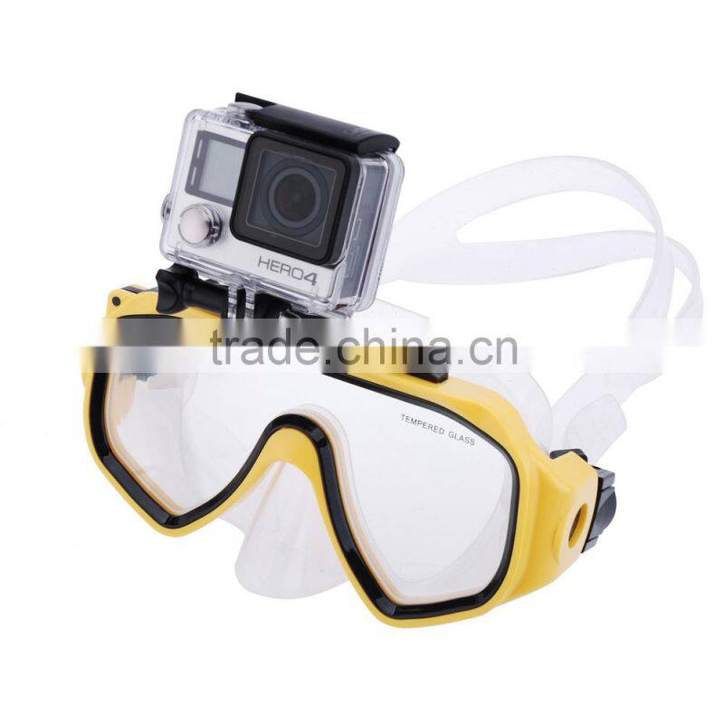 new arrival go pro accessories,detachable diving mask custom swim goggles