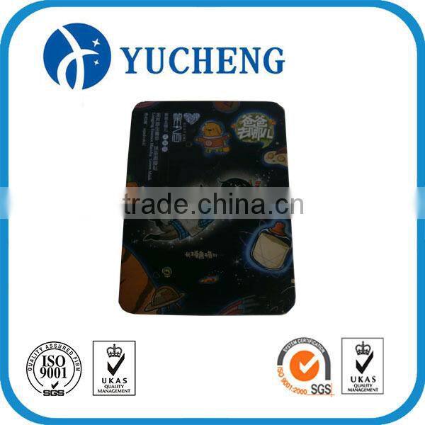 customized rectangle cartoon mask tin can