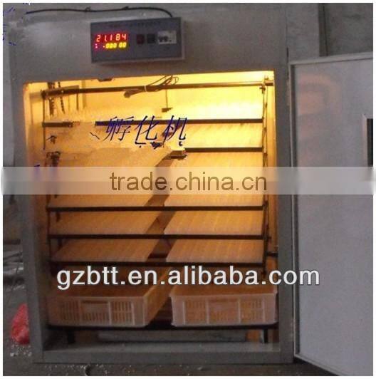 high rate egg incubator/ egg hatching machine containing 3168 eggs popular in Africa