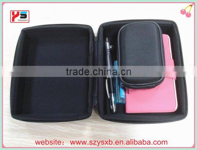 black durable professional plastic tool carrying case