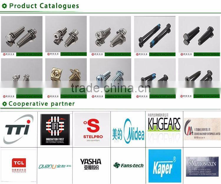 High Hard cup sems screw