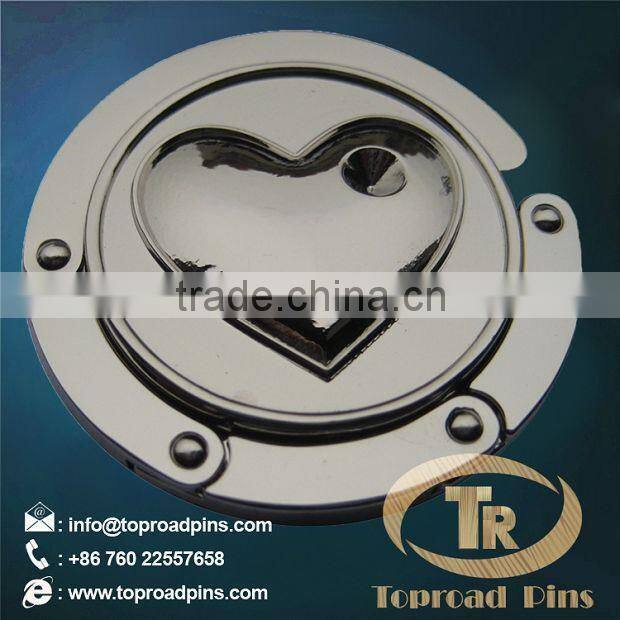 Best quality factory direct price special design custom metal foldable hangbag hanger