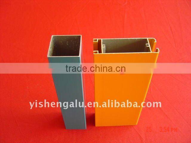 Powder coating aluminum profile frame