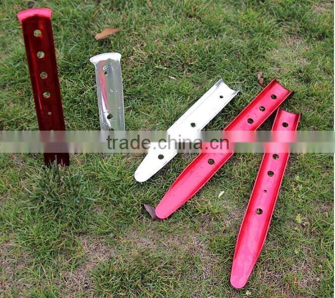 Hot sale 31 cm U snow nails/nail beach aluminum tent accessories/nailed awning to aluminum