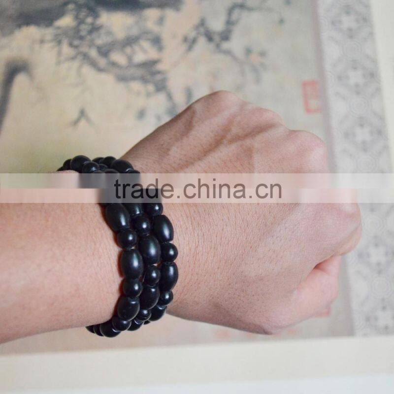 health care black nephrite bianshi necklace