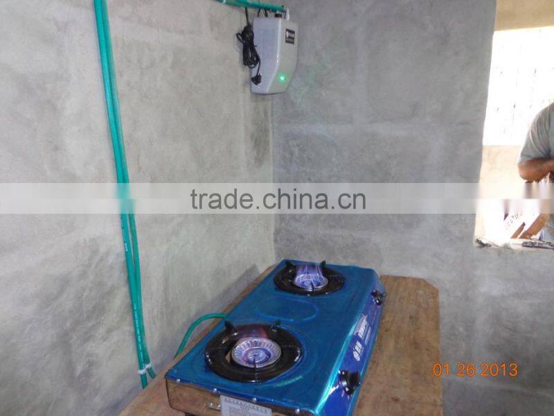 stainless steel portable biogas stove cooking equipment