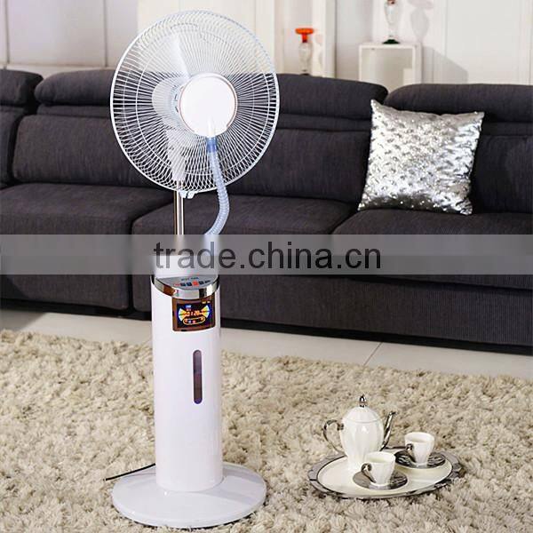 Bedroom fan fogger misting fan with aroma diffuser