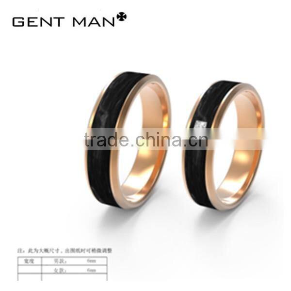 China manufacture offer couple rings jewelry, silver wedding ring for lovers