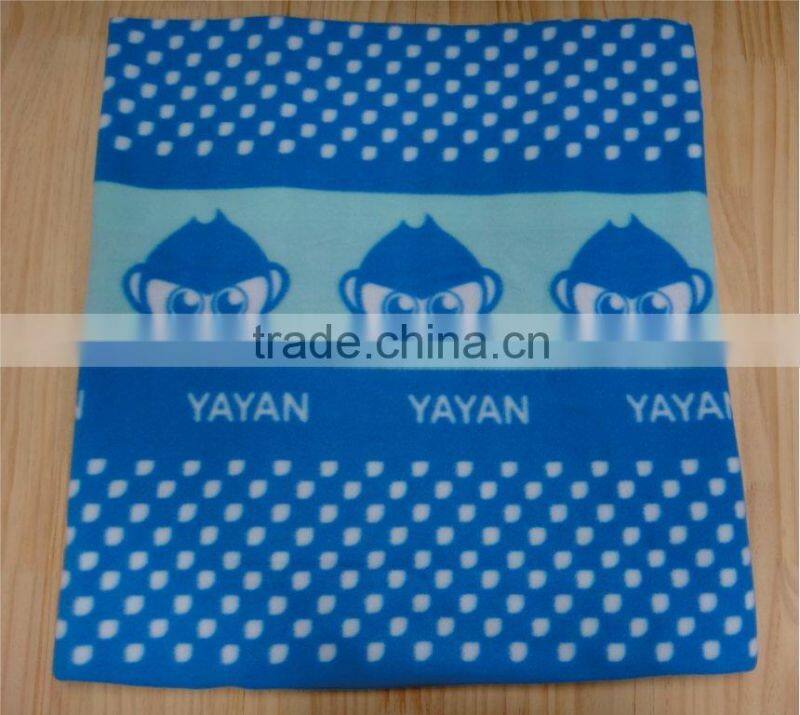 Bag Polyester embroidery Polar Fleece Blanket