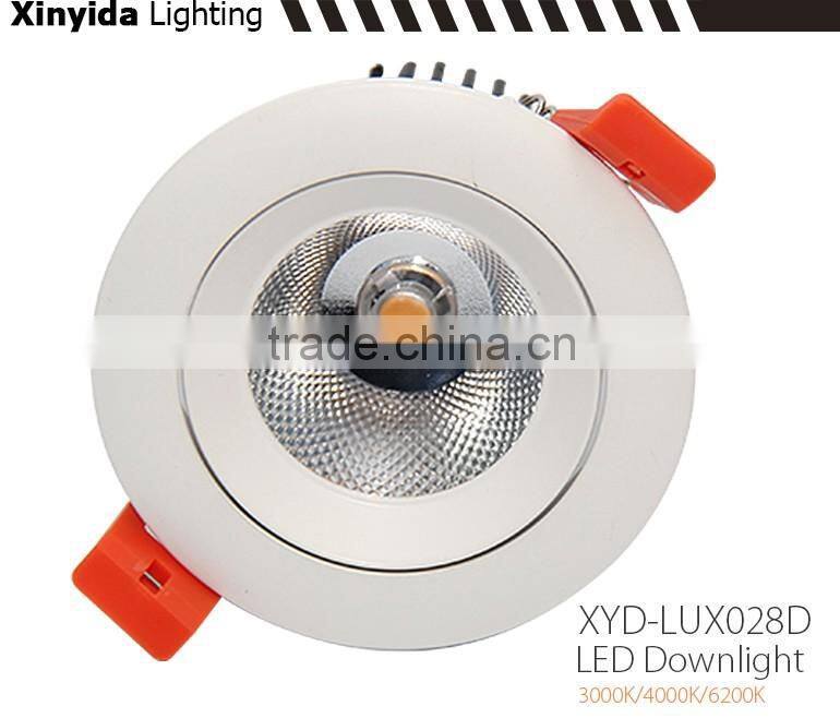 high-efficiency cob LED light source 5W recessed led modern ceiling light