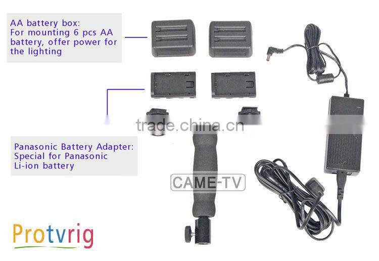 Protvrig Portable Led Video Light Join Together Flexible Bracket Foldable Stand