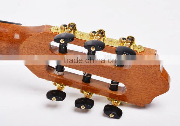 solid wood standard concert classical guitar handmade
