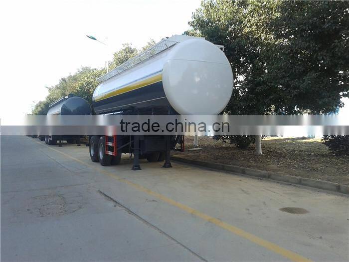 2 Axles Plastic-lined Steel Semitrailer