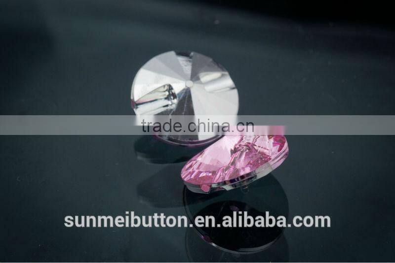 Hot Selling Taiwan Wholesale Tunnel Hole Acrylic Designer Shirt Buttons