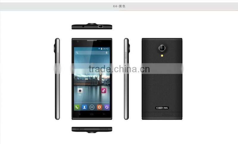 Callong k4 quad core 3g wcdma 5.0inch smart android phone alibaba py